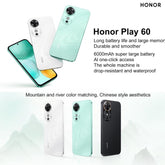 Honor Play 60, 8GB+256GB, Side Fingerprint, 6.61 inch MagicOS 9.0 Dimensity 6300 Octa Core, Network: 5G, OTG